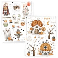 Scrapbook.com - Halloween Bundle - Rub-On Transfers - 6x8 - 4 Sheets