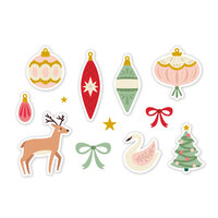 Scrapbook.com - Decorative Die Set - Build and Layer - Christmas Ornaments