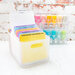 Scrapbook.com - Storage Bin with Lid - Frost - 2 Pack