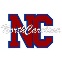 Scrapbook Customs - Laser Cuts - North Carolina Initials