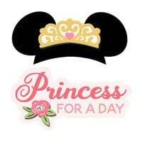 Scrapbook Customs - Magical Collection - Cardstock Stickers - Magical Princess Magic Ears