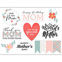 Scrapbook Customs - Laser Cuts - Mom