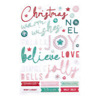 Spellbinders - Rosie's Studio - Oh Joyful Day Collection - Puffy Stickers