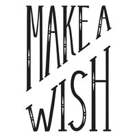 Spellbinders - BetterPress Collection - Press Plates - Diagonal Make a Wish