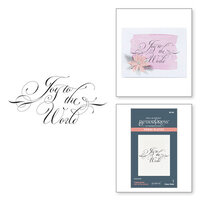 Spellbinders - BetterPress Collection - Press Plates - Copperplate - Joy to the World