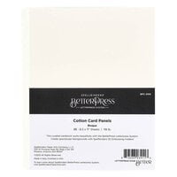 Spellbinders - BetterPress Collection - Cotton Sheets - Bisque - 8.5 x 11