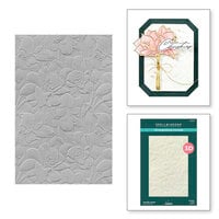 Spellbinders - Amaryllis Christmas Collection - 3D Embossing Folder - Amaryllis Garden