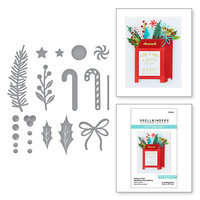 Spellbinders  - Etched Dies - Parcel and Post Christmas Decorations