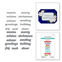 Spellbinders - Shapeabilties - Etched Dies - Christmas Greetings