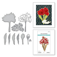 Spellbinders - Amaryllis Christmas Collection - Etched Dies - Yana's Amaryllis