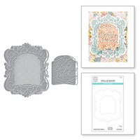 Spellbinders - Etched Dies - Birthday Wishes Vignette