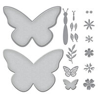 Spellbinders - Bibi's Collection - Etched Dies - Butterfly