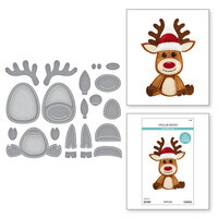 Spellbinders - Felt Stitch & Create Collection - Etched Dies - Reindeer