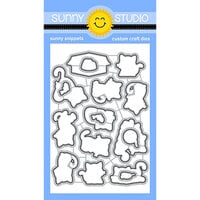 Sunny Studio Stamps - Sunny Snippets - Craft Dies - Cat Antics