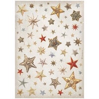 Stamperia - Gear up for Christmas Collection - A4 Rice Paper - Stars