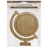 Stamperia - Art of Travelling Collection - Crafty Shapes - Globe