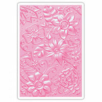 Sizzix - 3D Textured Impressions - Embossing Folder - Bohemian Botanicals