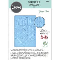 Sizzix - 3D Textured Impressions - Embossing Folder - Interface