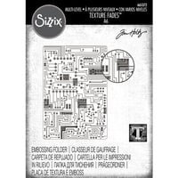 Sizzix - Tim Holtz - Multi-Level Texture Fades - Embossing Folder - Circuit