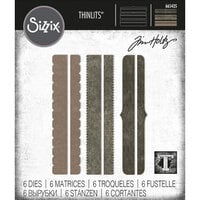 Sizzix - Tim Holtz - Thinlits Dies - Decorative Trims