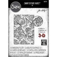 Sizzix - Tim Holtz - Halloween - 3D Texture Fades - Embossing Folder - Acorns