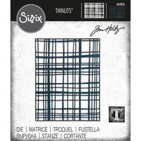 Sizzix - Tim Holtz - Thinlits Dies - Simple Plaid