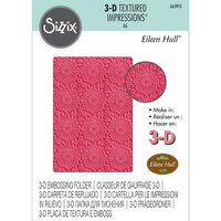 Sizzix - 3D Textured Impressions - Embossing Folder - Crochet Mandala