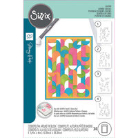 Sizzix - Stacey Park - Stencils - Cosmopolitan - Around the Block