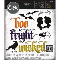 Sizzix - Tim Holtz - Thinlits Dies - Vault Gothic Portraits