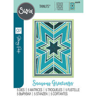 Sizzix - Stacey Park - Thinlits Dies - Cosmopolitan - Christmas, Star Bright