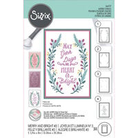 Sizzix - Layered Stencils - Merry and Bright