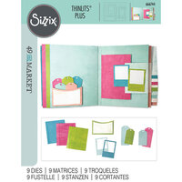 Sizzix - 49 and Market Collection - Thinlits Dies - Journal Essential Pages