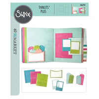 Sizzix - 49 and Market Collection - Thinlits Dies - Journal Essential Pages