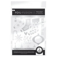 Tonic Studios - Foil Fusion Adhesive Sheet - A Candy Cane Christmas