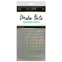 Therm O Web - Maker Forte - Deco Foil - 6 x 12 Transfer Sheets - 10 Pack - Moonlit Lake