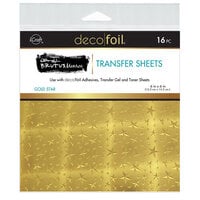 Therm O Web - iCraft - Deco Foil - Adhesive Transfer Sheets - Gold Star