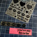 Therm O Web - iCraft - Deco Foil - Adhesive Transfer Sheets - Love and Kisses