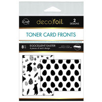 Therm O Web - iCraft - Deco Foil - Toner Card Fronts - Eggcellent Easter