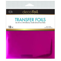 Therm O Web - iCraft - Deco Foil - Adhesive Transfer Sheets - Berry Crush