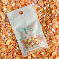 Trinity Stamps - Embellishment Mix - Orange Crush