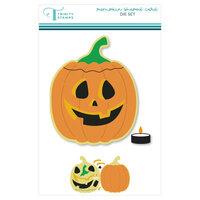 Trinity Stamps - Dies - Pumpkin Shaped Card