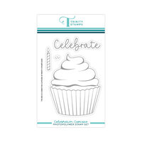 Trinity Stamps - Clear Photopolymer Stamps - Celebration Cupcake