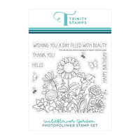 Trinity Stamps - Clear Photopolymer Stamps - Wildflower Garden