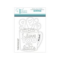 Trinity Stamps - Clear Photopolymer Stamps - Love you a Latte