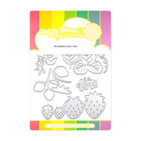 Waffle Flower Crafts - Berry Sweet Collection - Craft Dies - Strawberries