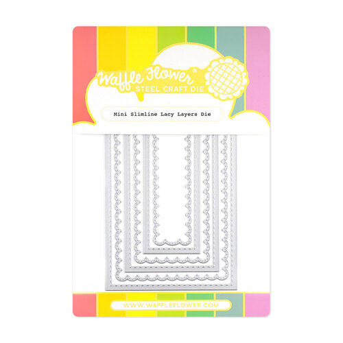 Waffle Flower Crafts - Craft Dies - Mini Slimline - Lacy Layers