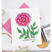 Waffle Flower Crafts - Stencils - Random Heart