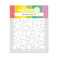 Waffle Flower Crafts - Beach Days Collection - Stencils - Sea Foam