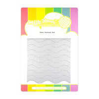 Waffle Flower Crafts - Beach Days Collection - Craft Dies - Wave Texture