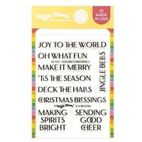 Waffle Flower Crafts - Clear Photopolymer Stamps - Elegant Christmas 2